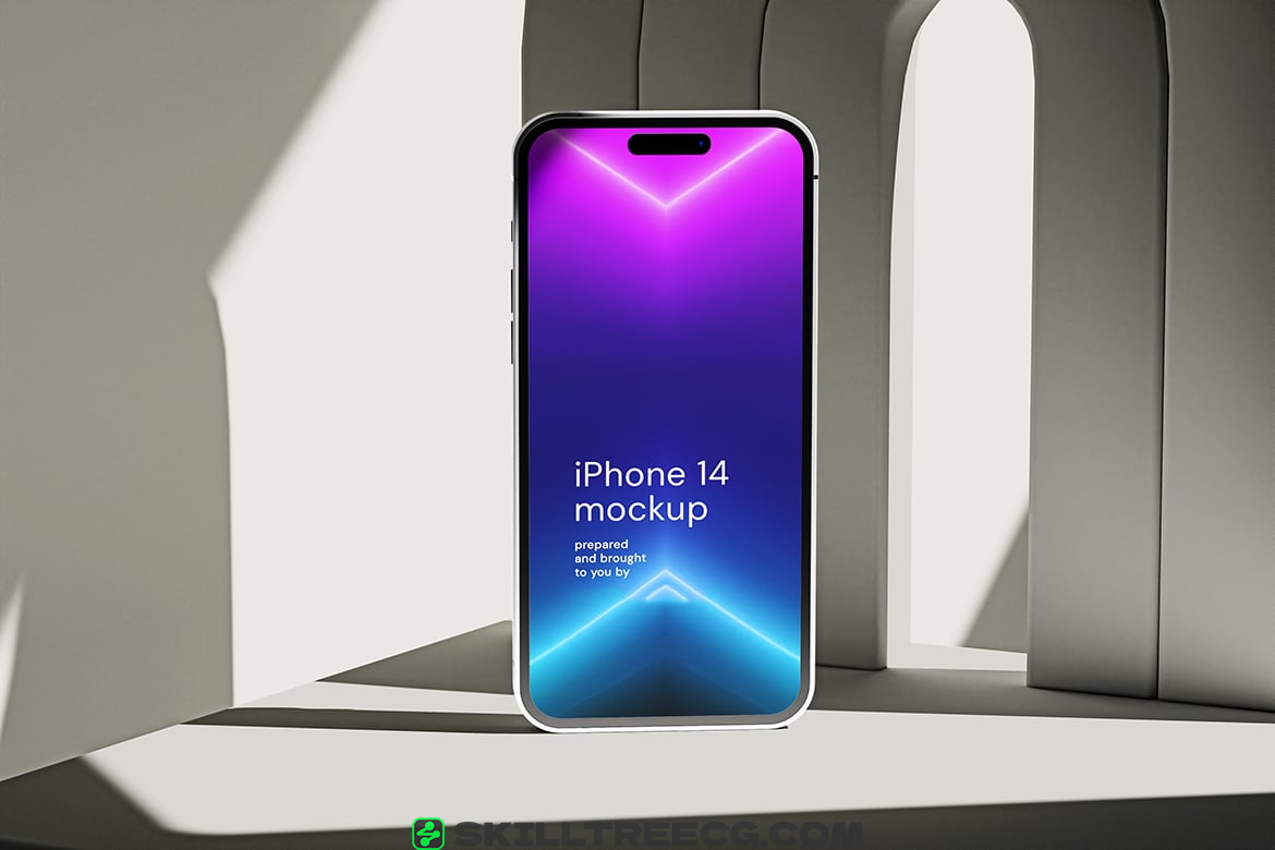 图片[4]-Iphone 14 Pro Mockup（828304）-技能树